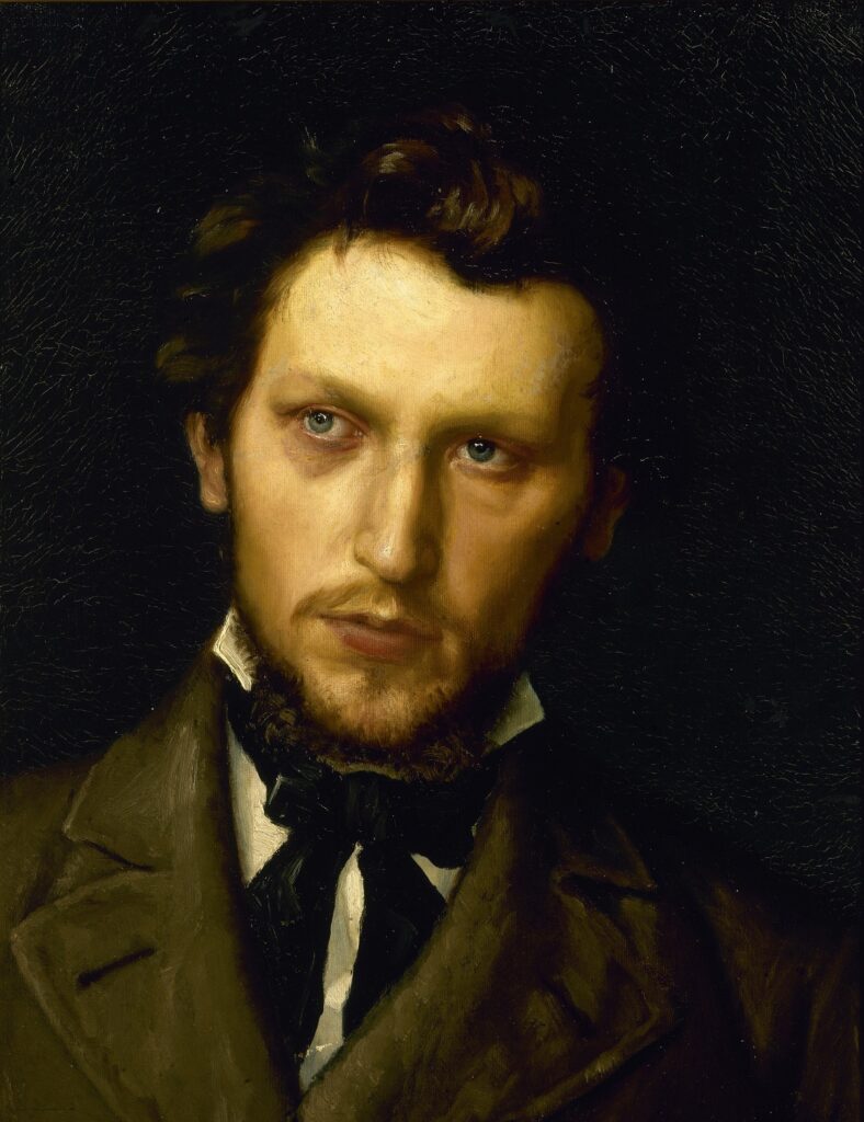 Portrait of Laurits Andersen Ring - Hans Andersen Brendekilde Tablo