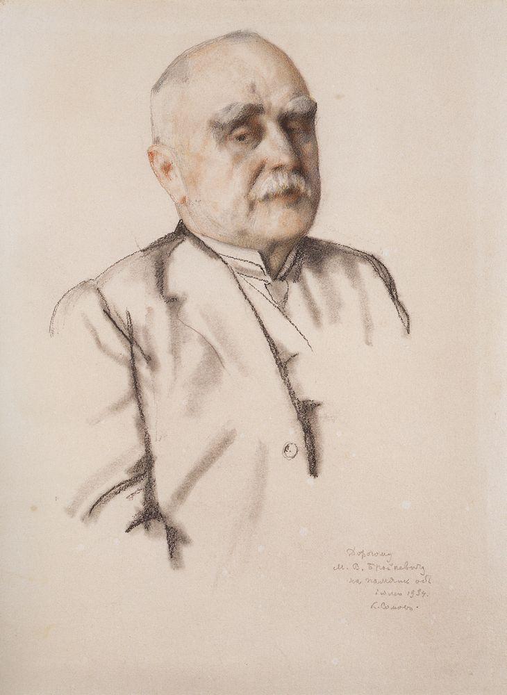 Portrait of M. Braykevich (1934) – Konstantin Somov Tablo