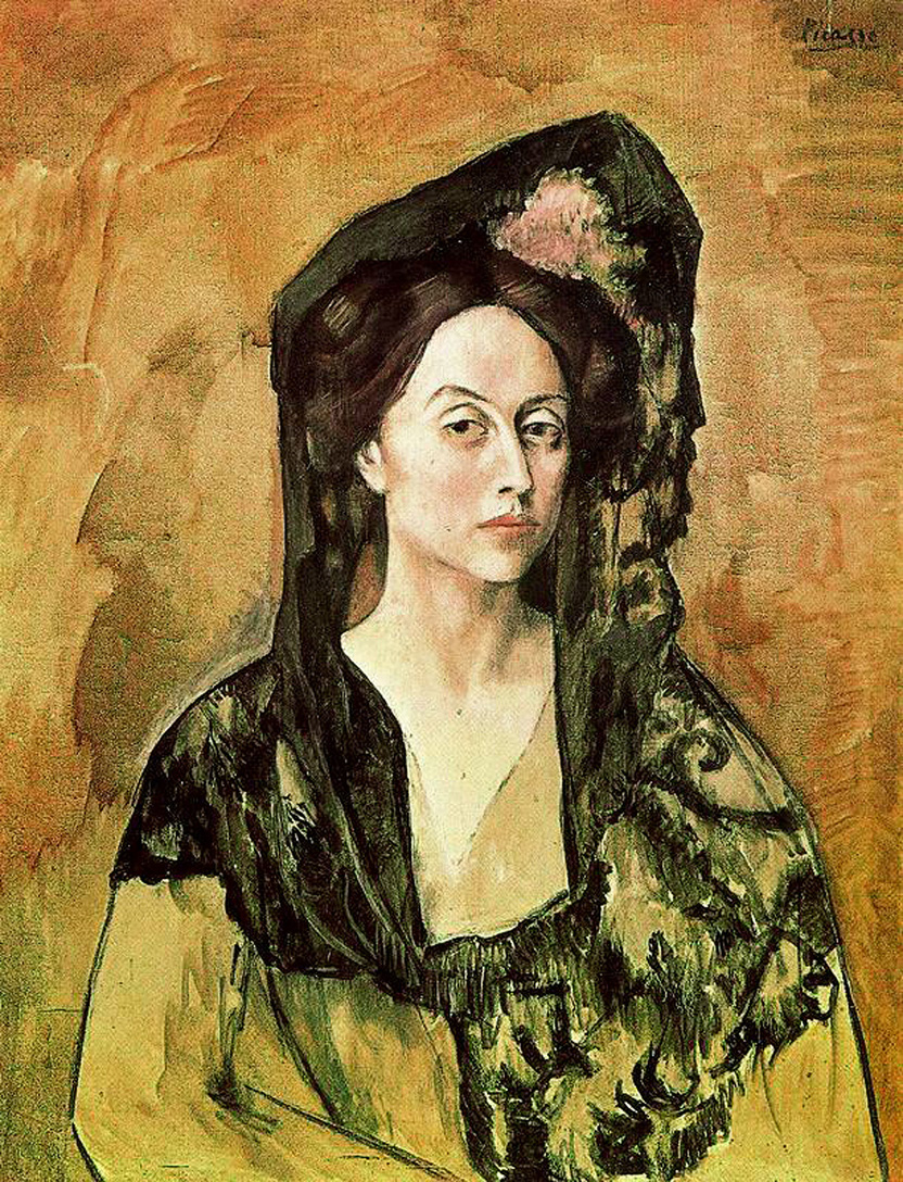 Portrait of Madame Canals (1905) - Pablo Picasso Tablo