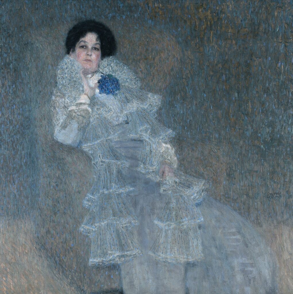 Portrait of Marie Henneberg (1901) - Gustav Klimt Tablo