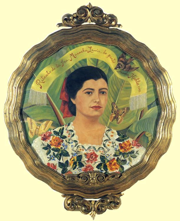 Portrait of Marucha Lavin (1942) – Frida Kahlo Tablo