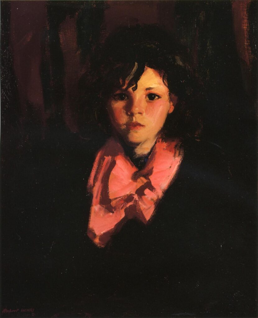 Portrait of Mary Ann (1926) - Robert Henri Tablo