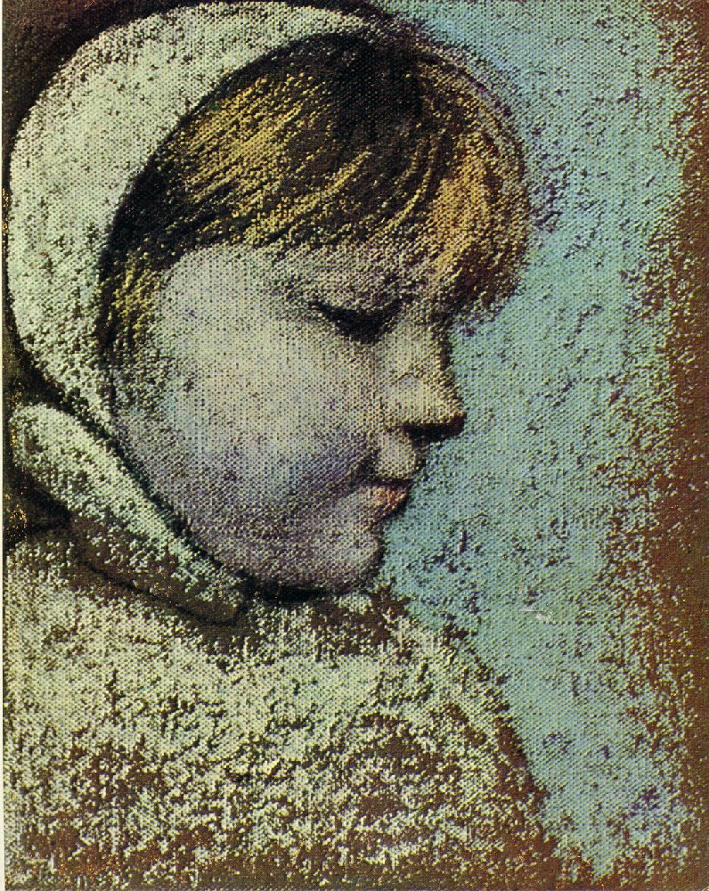 Portrait of Maya (1938) - Pablo Picasso Tablo