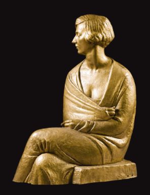 Portrait of Milica Banac (1888 1970) (1925) - Ivan Meštrović Tablo