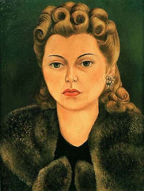 Portrait of Natasha Gelman (1943) – Frida Kahlo Tablo