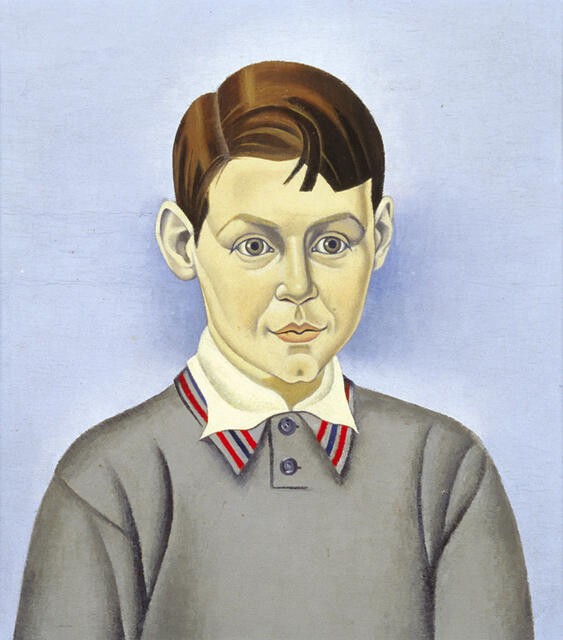Portrait of O’Donnell Moffett (1939) - Rita Angus Tablo