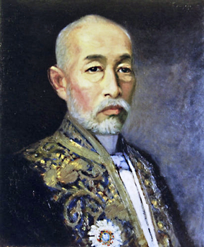 Portrait of Orita Hikoichi – Fujishima Takeji Tablo