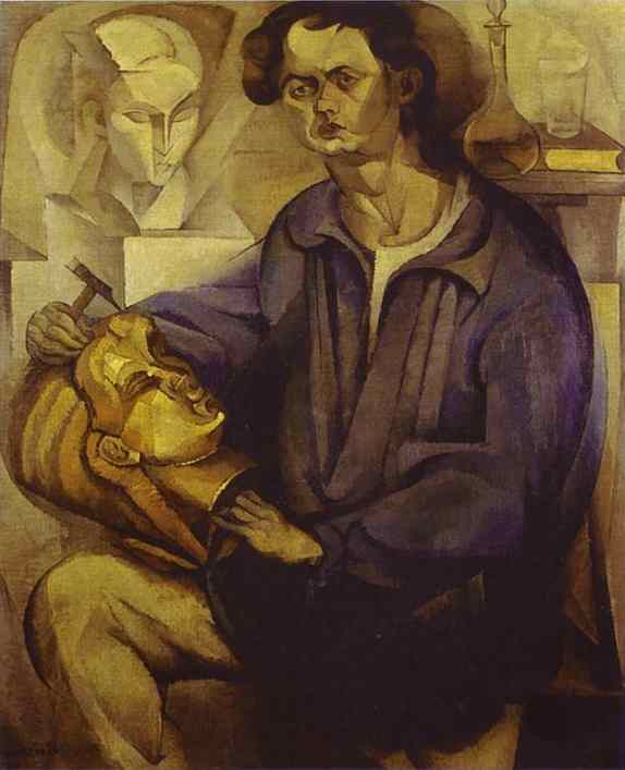 Portrait of Oscar Miestchaninoff (1913) – Diego Rivera Tablo