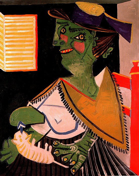 Portrait of Paul Éluard (1937) - Pablo Picasso Tablo