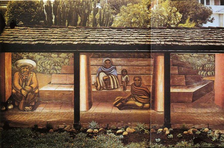 Portrait of Present Day Mexico (1932) – David Alfaro Siqueiros Tablo