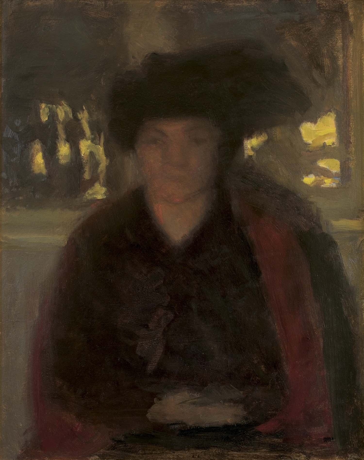 Portrait of Rosa Schleichkorn (1899) - Wojciech Weiss Tablo