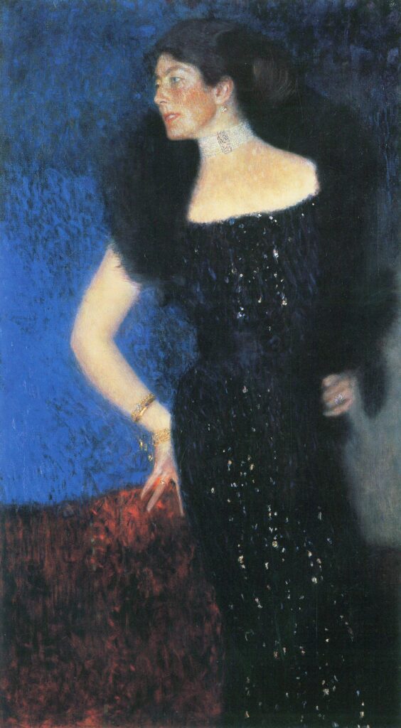 Portrait of Rose von Rosthorn Friedmann (1900) - Gustav Klimt Tablo