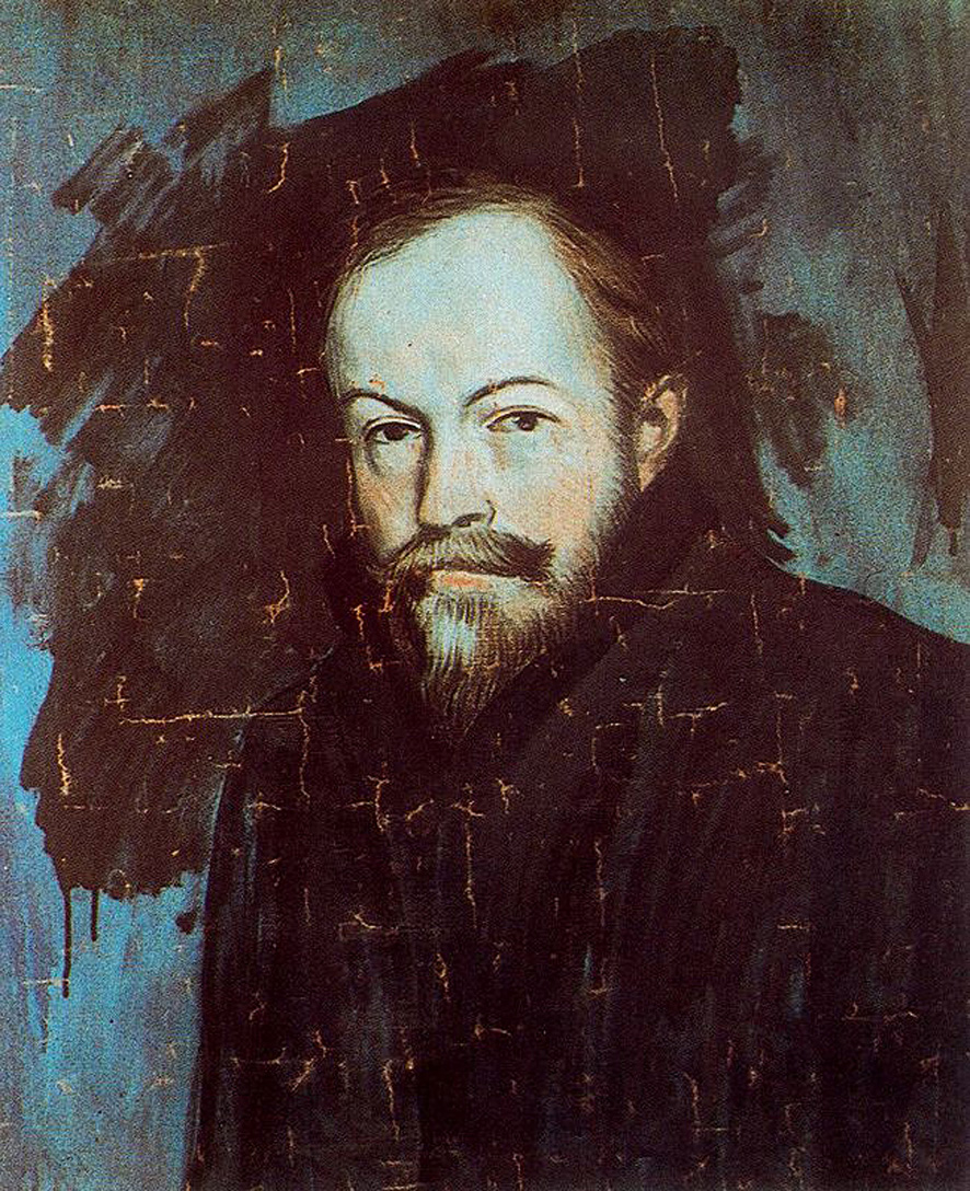 Portrait of Sebastià Junyent Sans (1904) - Pablo Picasso Tablo