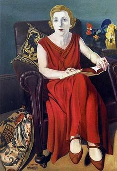 Portrait of Signora Vighi (1930) – Cagnaccio di San Pietro Tablo