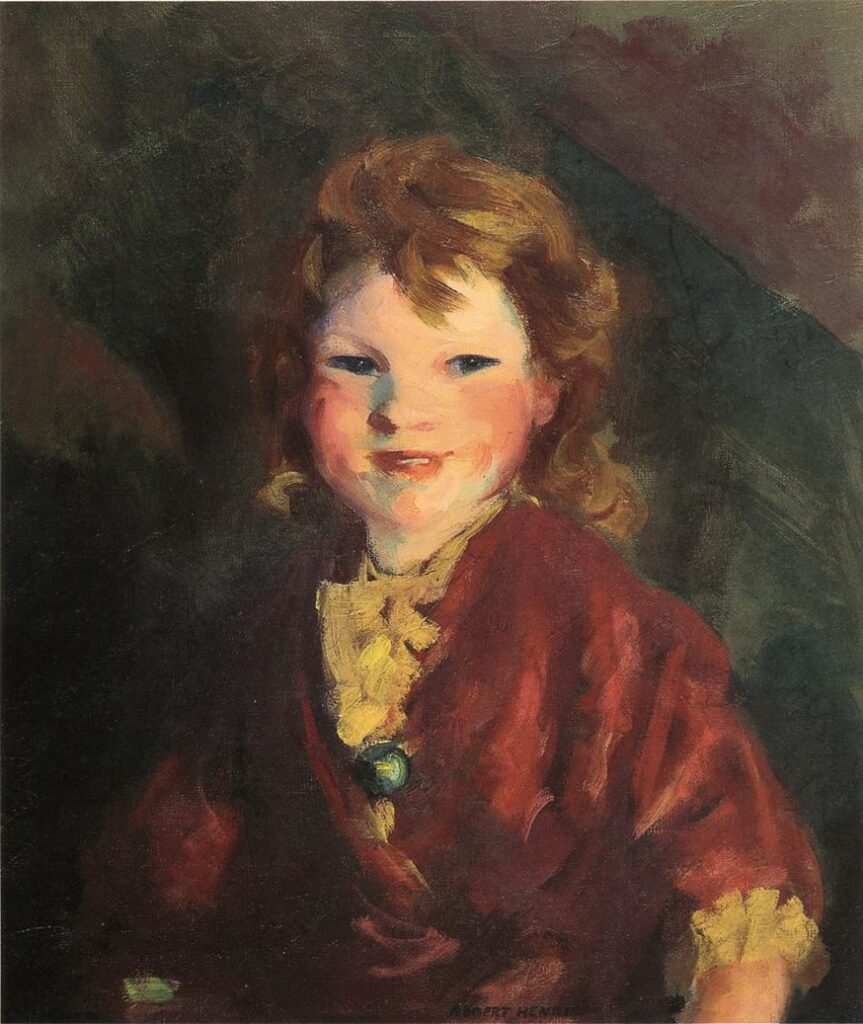 Portrait of Stella (1907) - Robert Henri Tablo