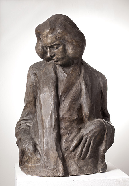 Portrait of Tomislav Krizman (1904) - Ivan Meštrović Tablo