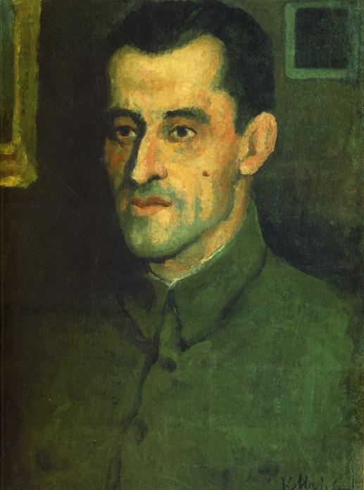 Portrait of V.A.Pavlov (1933) - Kazimir Malevich Tablo