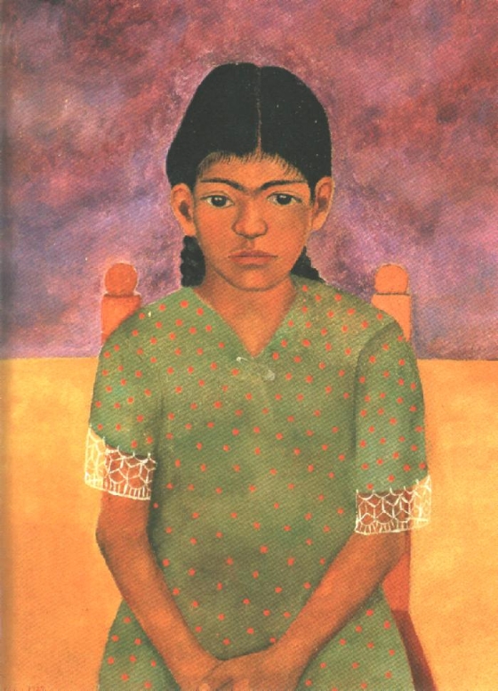 Portrait of Virginia (Little Girl) (1929) – Frida Kahlo Tablo