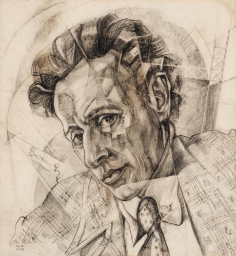 Portrait of Vsevolod Meyerhold – Jury Annenkov Tablo