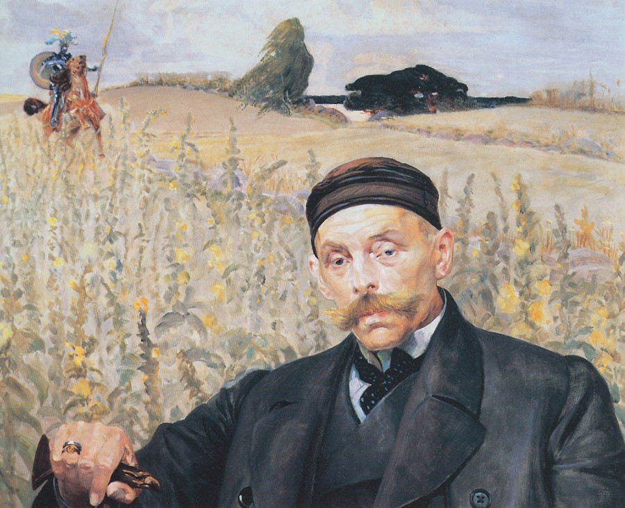 Portrait of Waclaw Karczewski (1906) - Jacek Malczewski Tablo