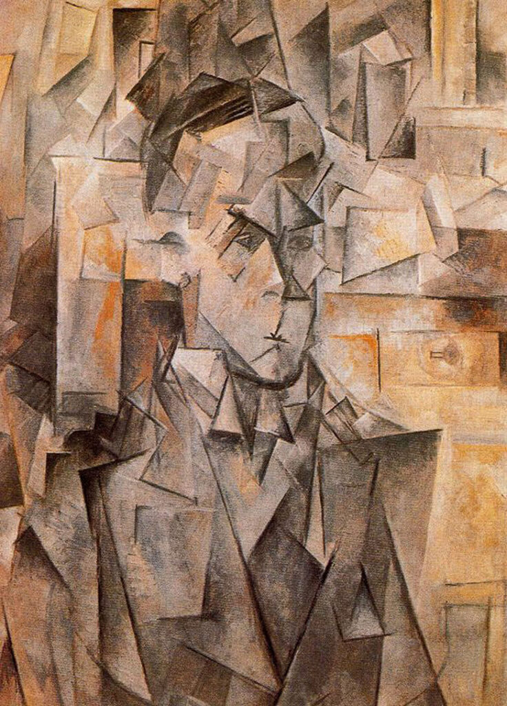 Portrait of Wilhelm Uhde (1910) - Pablo Picasso Tablo