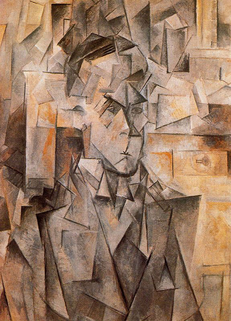 Portrait of Wilhelm Uhde (1910) - Pablo Picasso Tablo