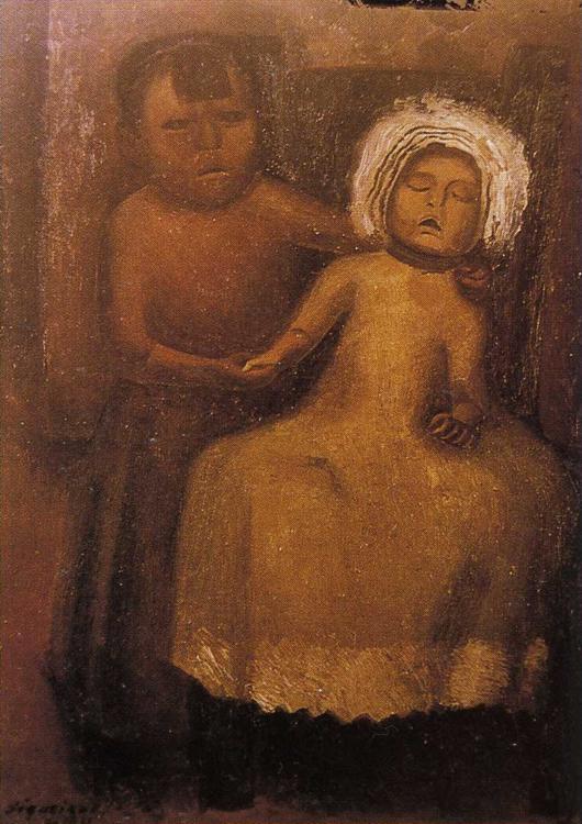 Portrait of a Dead Child (1931) – David Alfaro Siqueiros Tablo