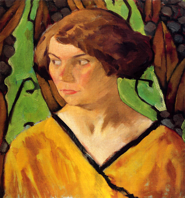 Portrait of a Girl – Koloman Moser Tablo