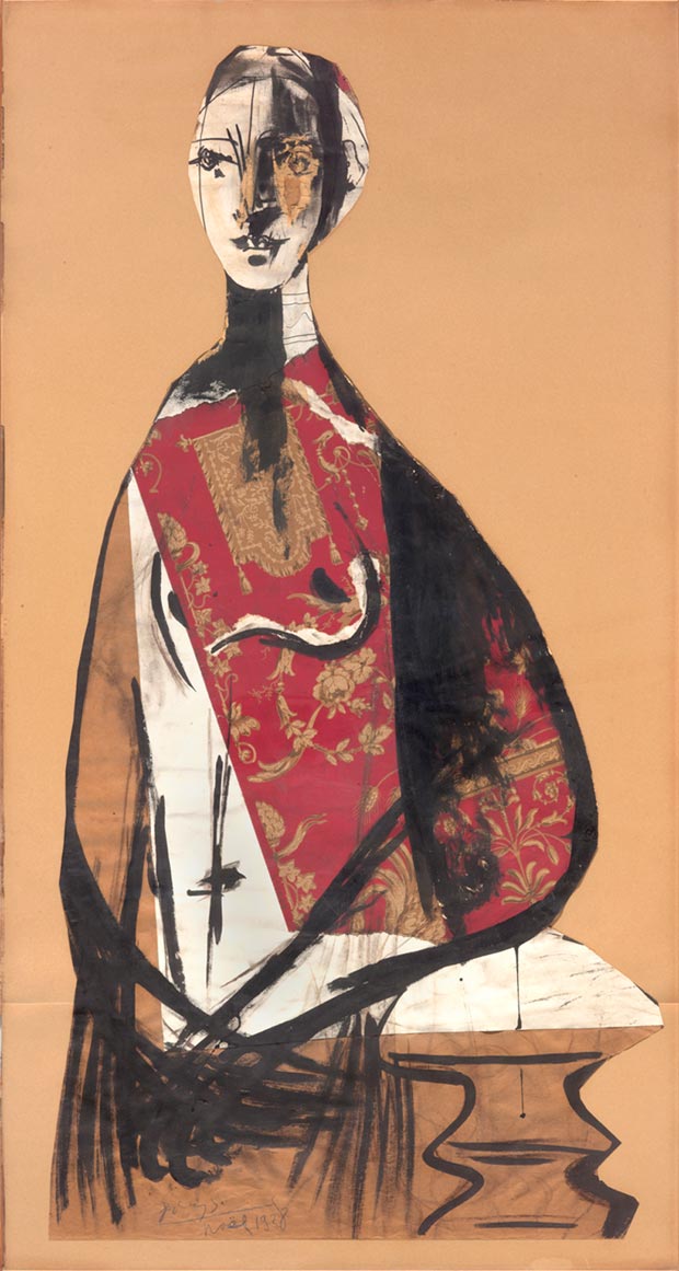 Portrait of a Lady (1928) - Pablo Picasso Tablo