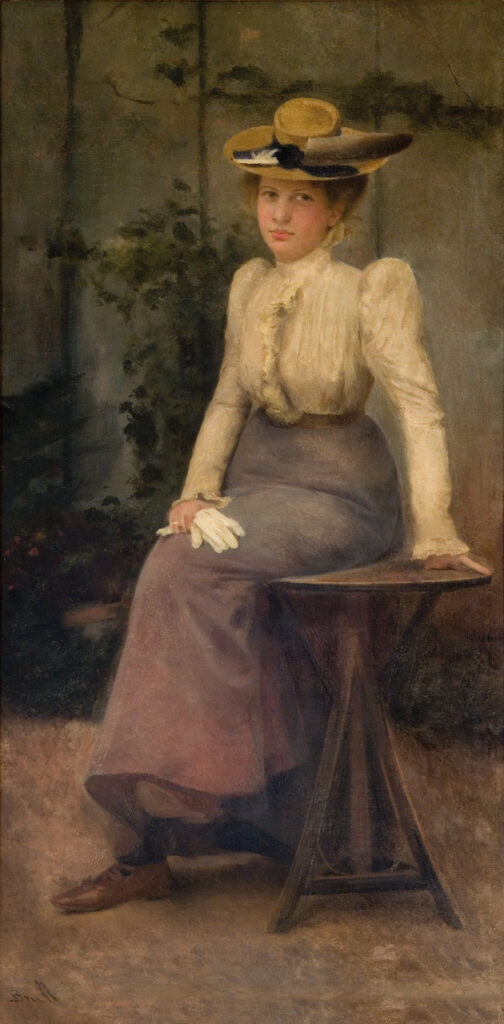 Portrait of a Lady - Joan Brull Tablo