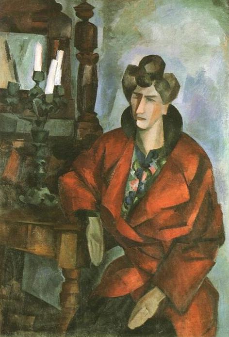 Portrait of a Woman (1910) – Robert Falk Tablo