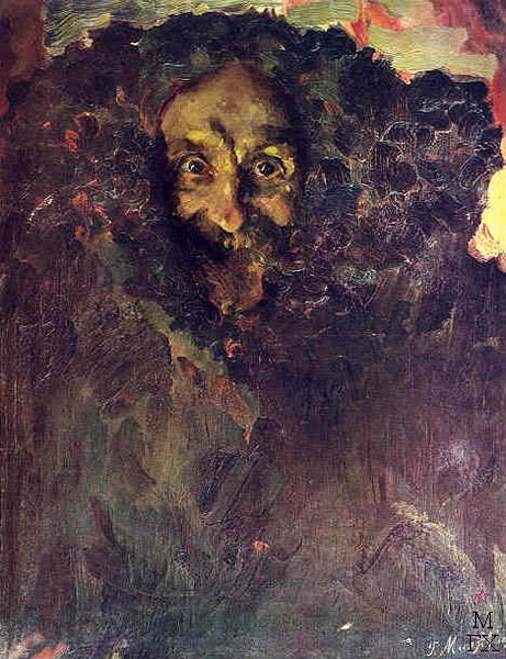 Portrait of sculptor Vladimir Beklemishev – Filipp Malyavin Tablo
