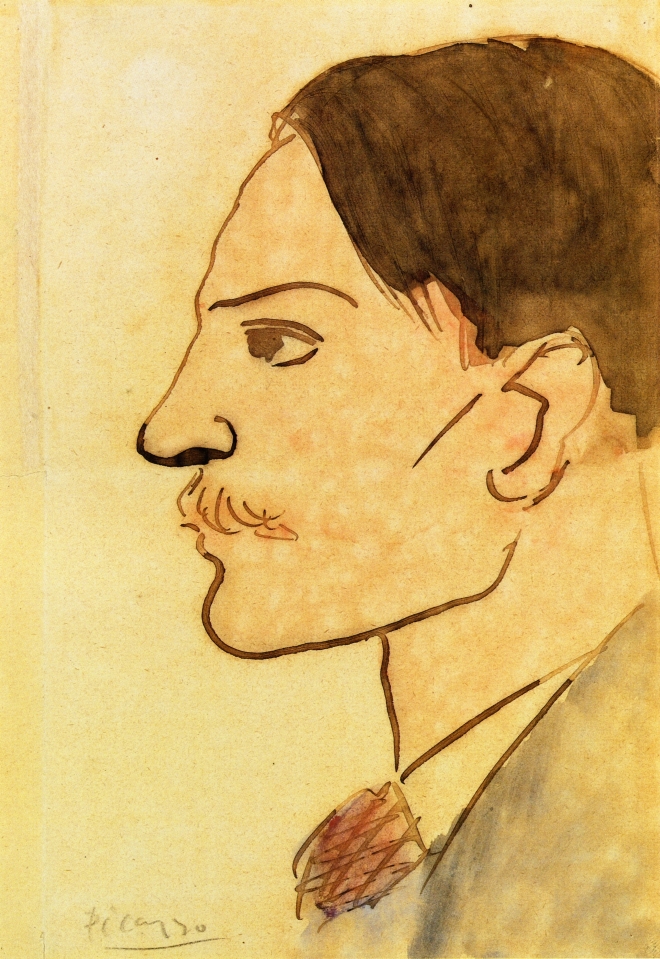Portrait of the Artist (1903) - Pablo Picasso Tablo