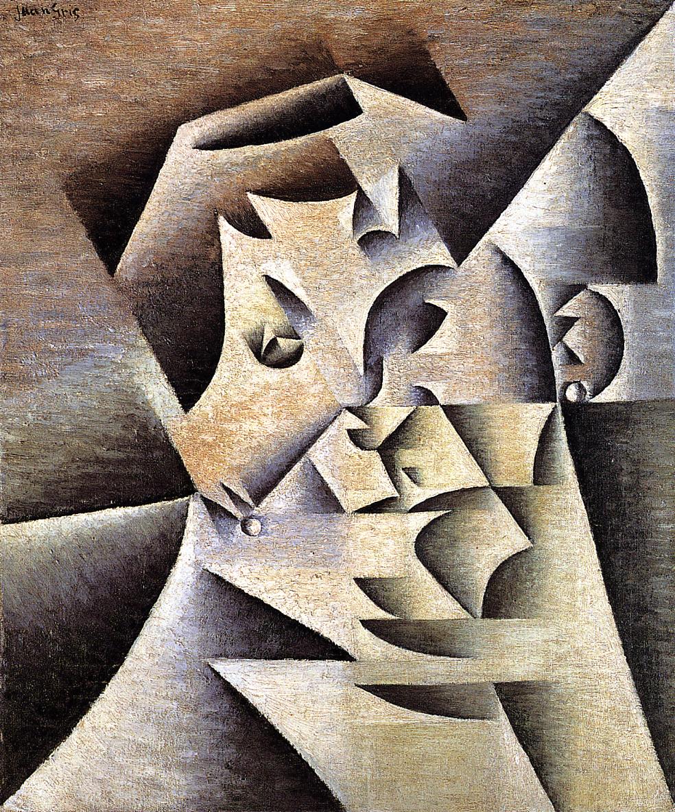 Portrait of the Artist's Mother (1912) - Juan Gris Tablo