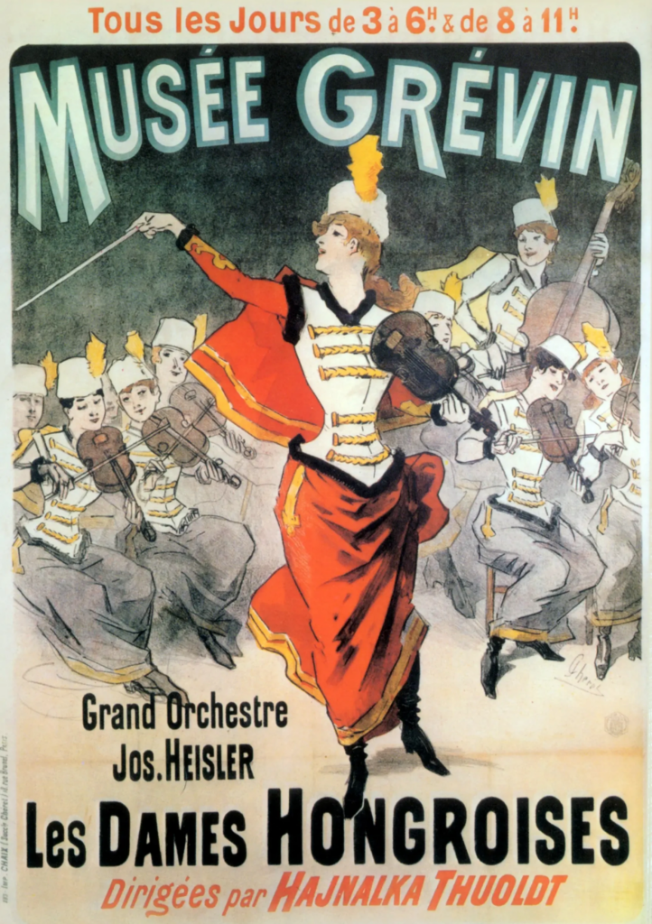 Poster for Musée Grévin (1888) - Jules Chéret Tablo