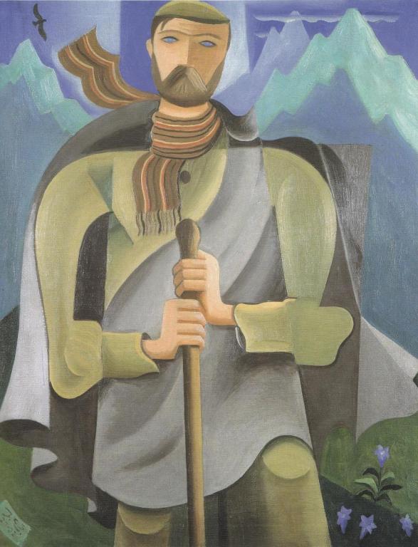 Poutník (1921) - Josef Čapek Tablo