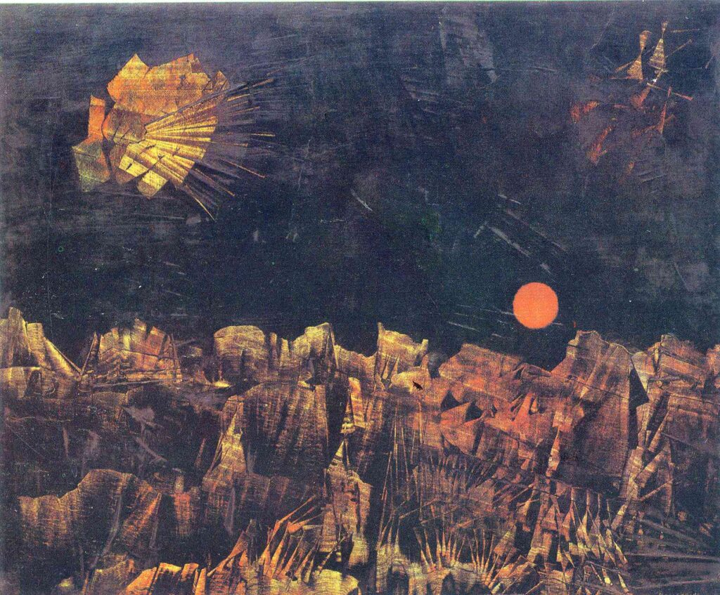 Praise to Tanguy (1955) – Max Ernst Tablo