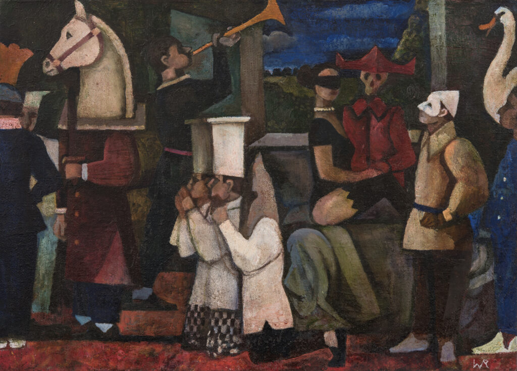 Praying Chefs - William Balthazar Rose Tablo