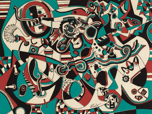 Prelude in Red (1947) – Steve Wheeler Tablo