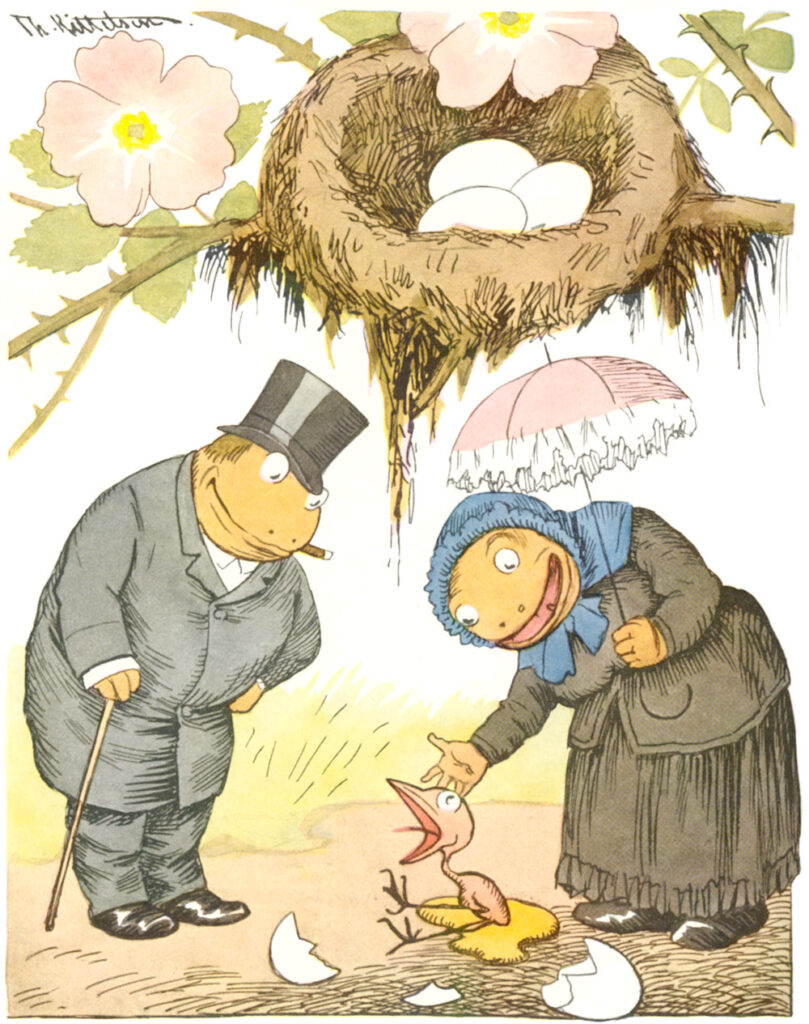 Premature births (1894) - Theodor Severin Kittelsen Tablo