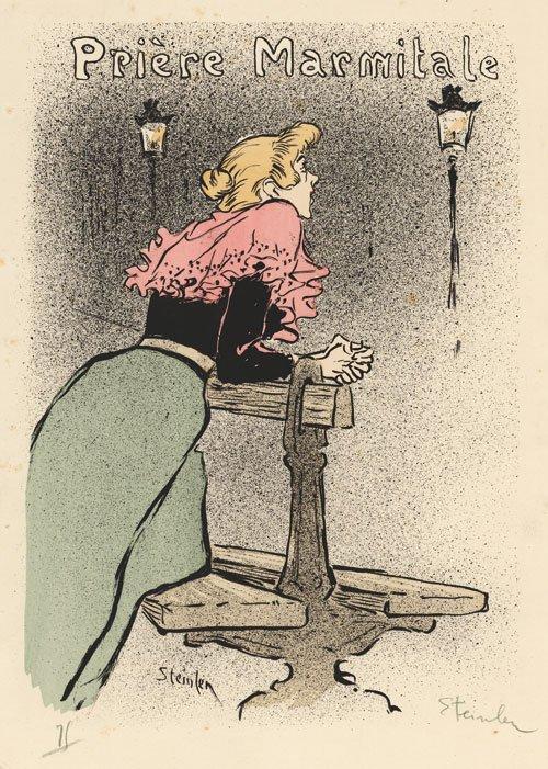 Priere Marmitale (1894) – Théophile Steinlen Tablo