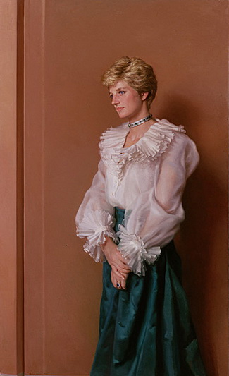 Princess Diana – Nelson Shanks Tablo