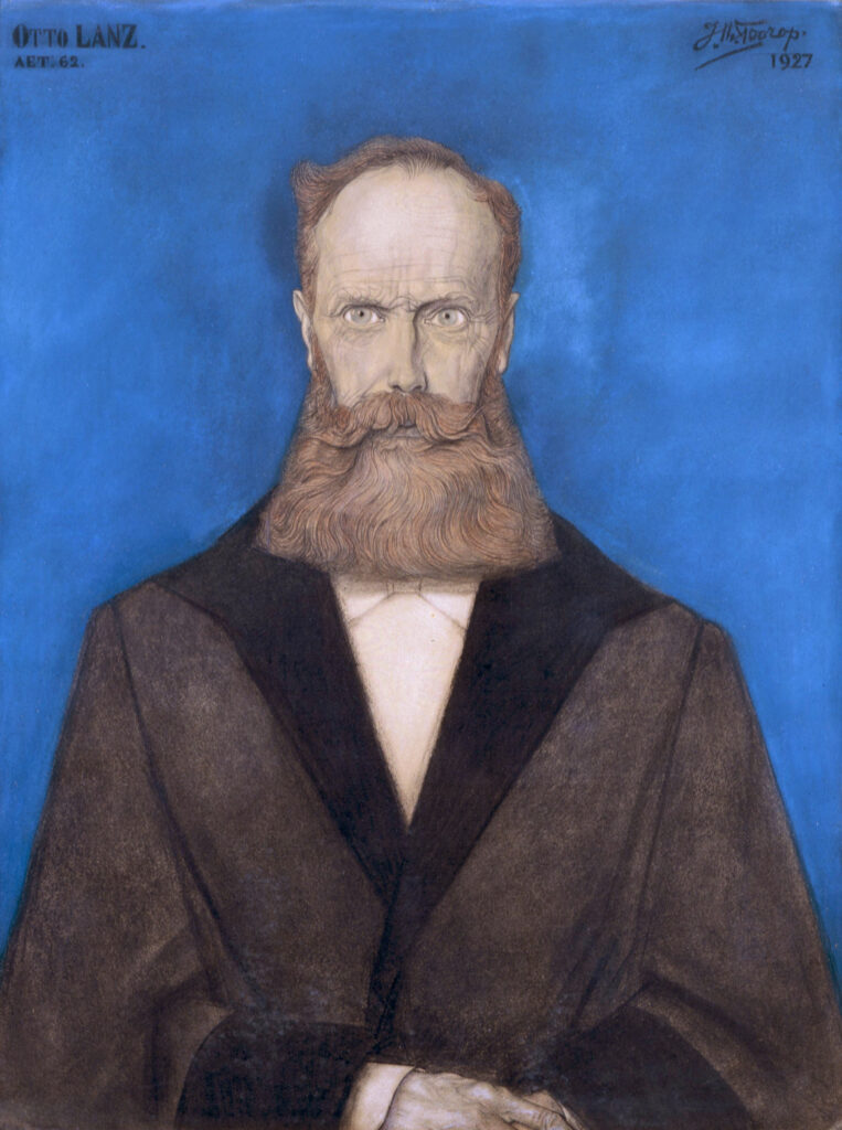 Prof. Otto Lanz (1927) – Jan Toorop Tablo