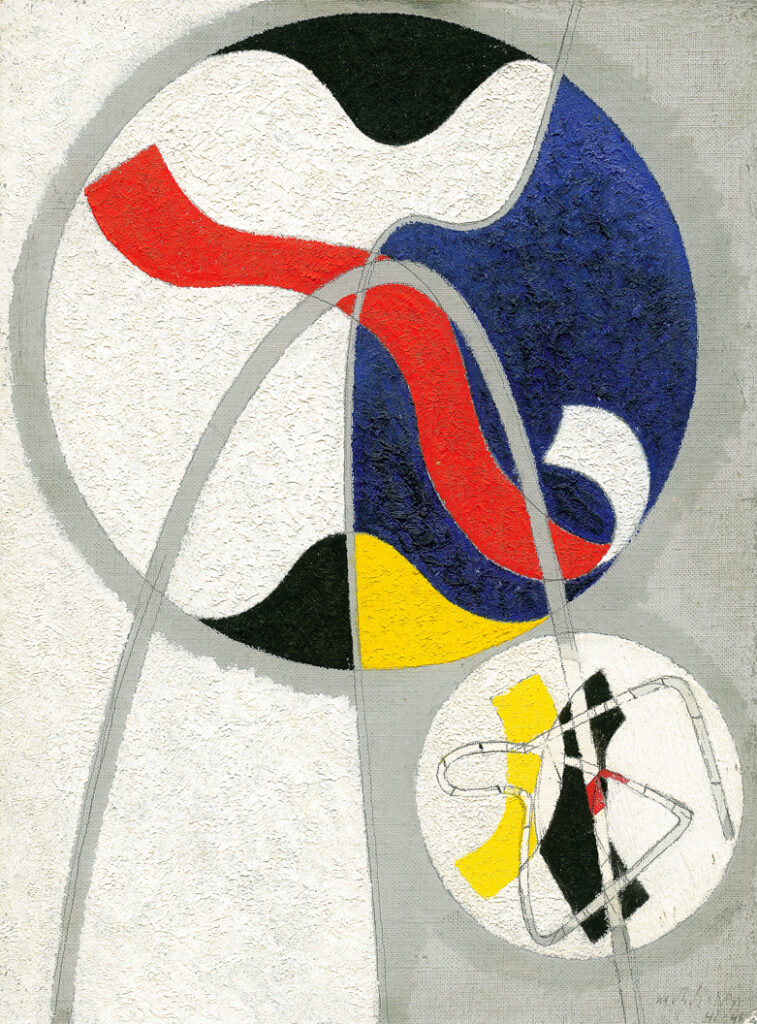 Project for the sculpture Bennett (1946) - László Moholy-Nagy Tablo