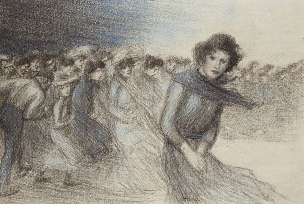 Proletarians (1900) - Théophile Steinlen Tablo