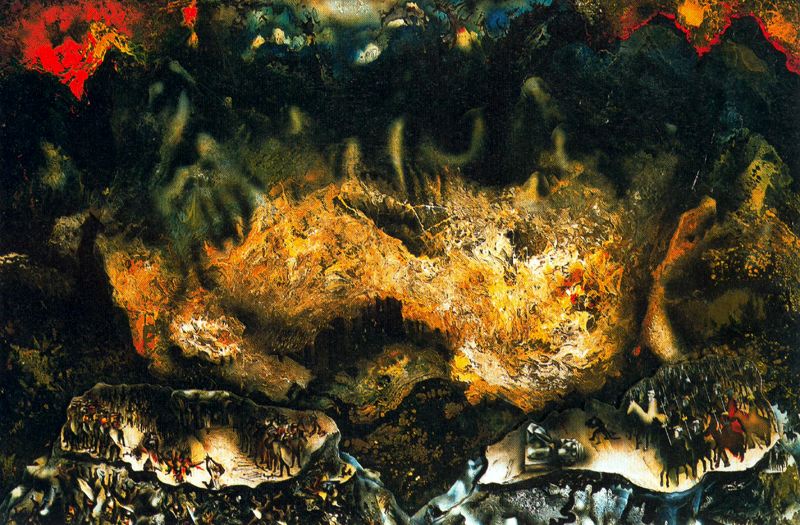 Prometheus Bound – David Alfaro Siqueiros Tablo