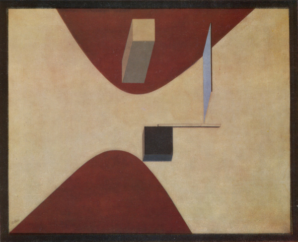 Proun 23, No.6 (1919) - El Lissitzky Tablo