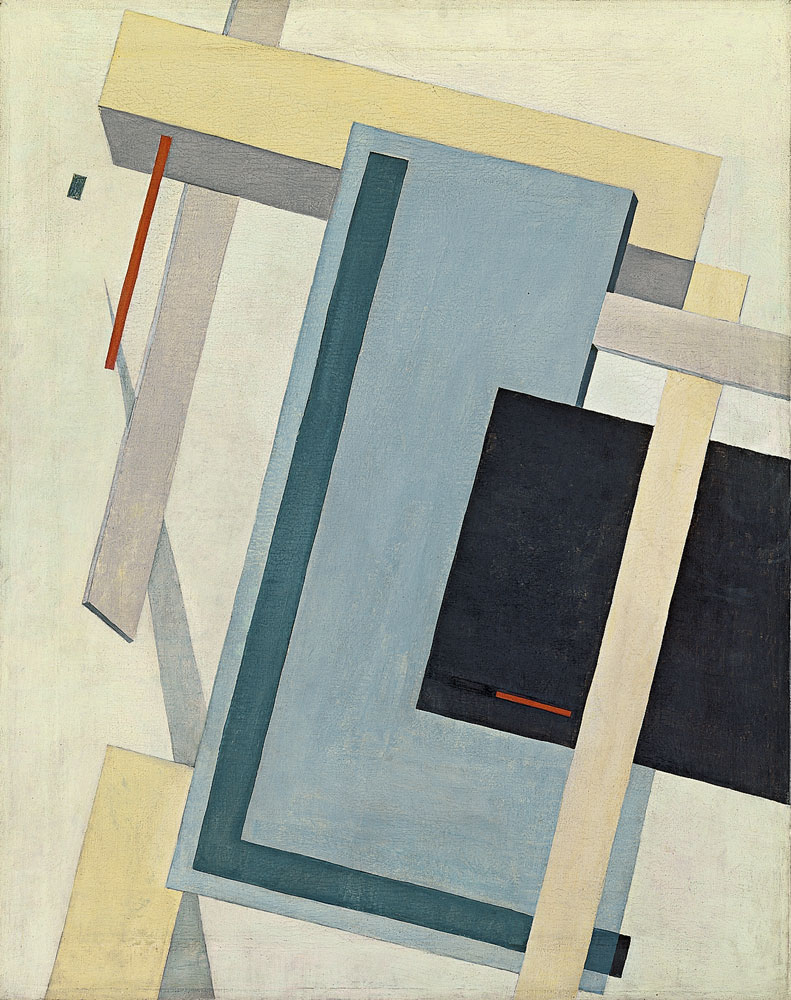 Proun 4 B (1920) - El Lissitzky Tablo