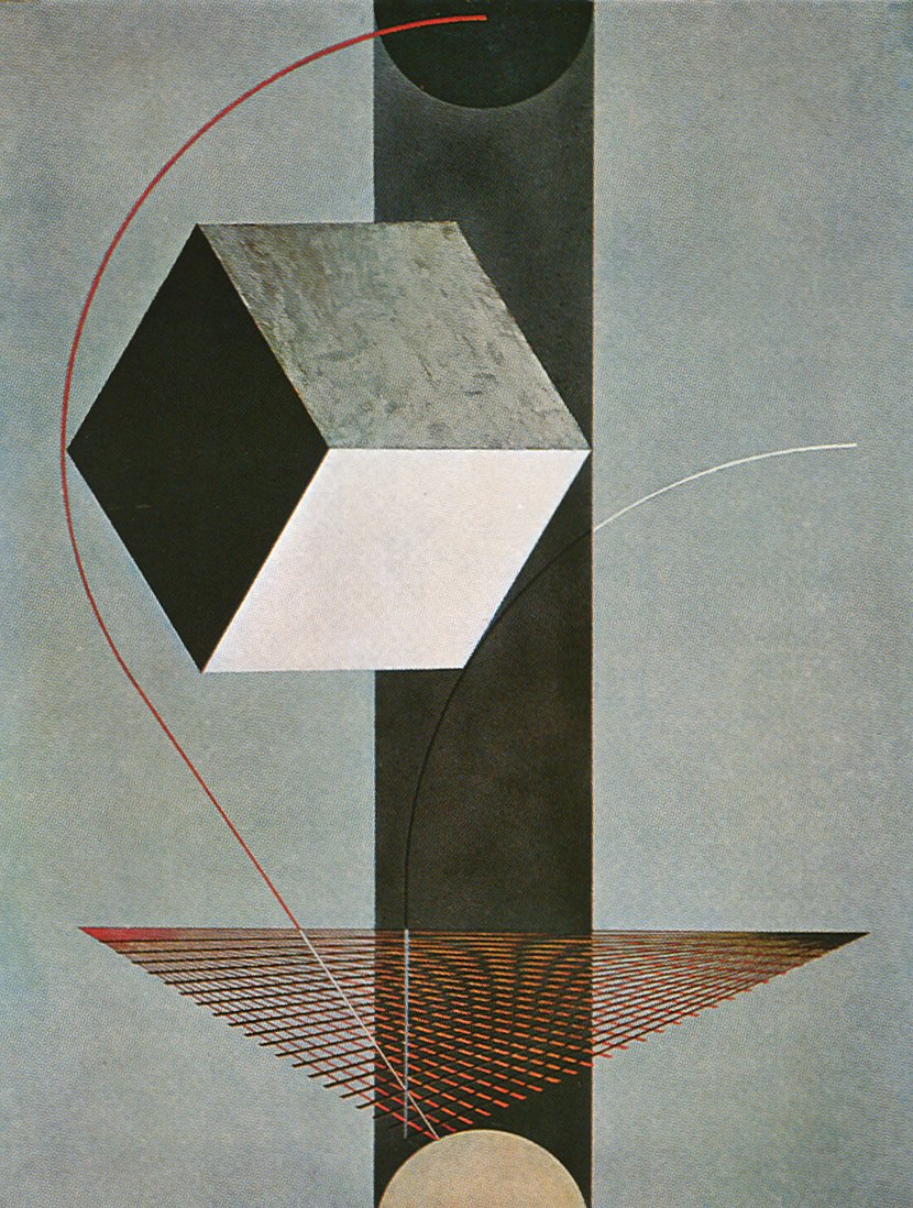 Proun 99 (1924) - El Lissitzky Tablo