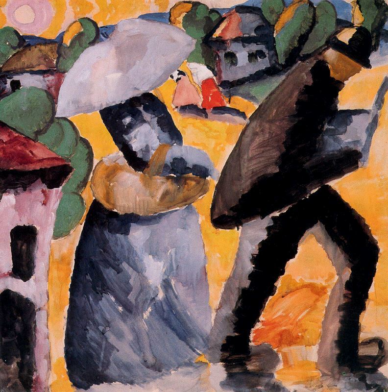 Province (1912) - Kazimir Malevich Tablo